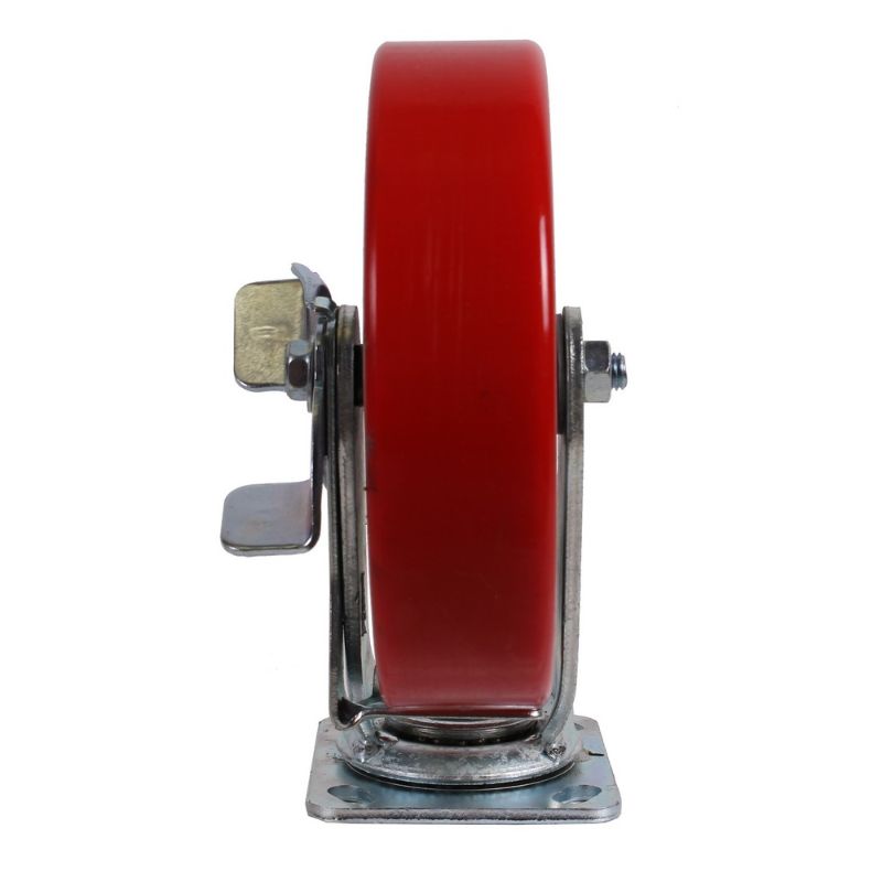 Περιστρεφομενοσ Τροχοσ Απο Pu Με Φρενο 200X50Mm 480Kg