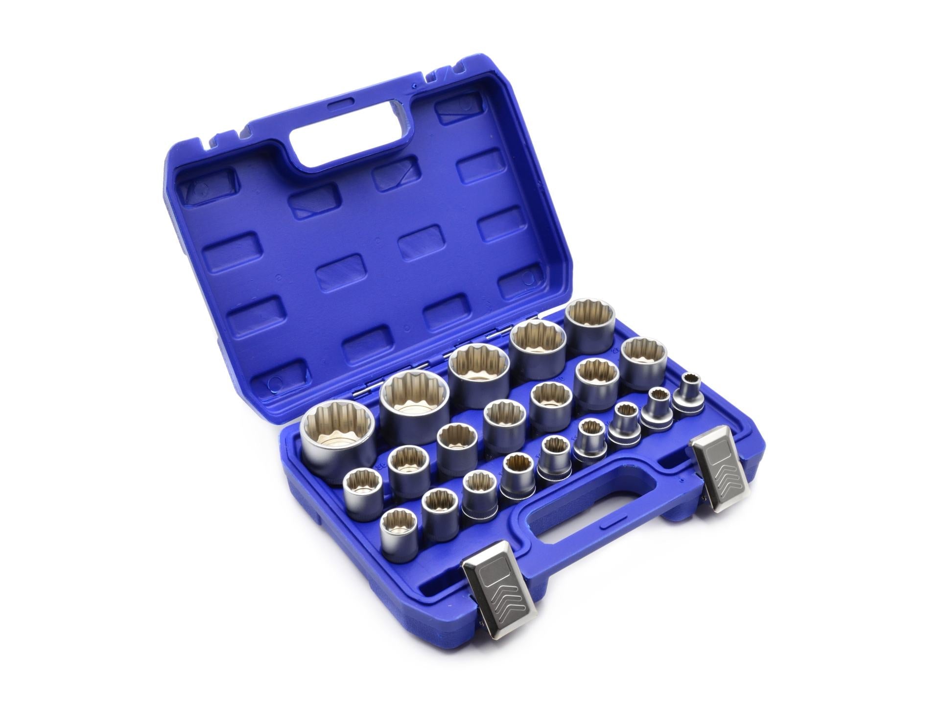 Καρυδακια 1/2" Πολυγωνα Gear Lock 8-36Mm Σετ 21Τμχ