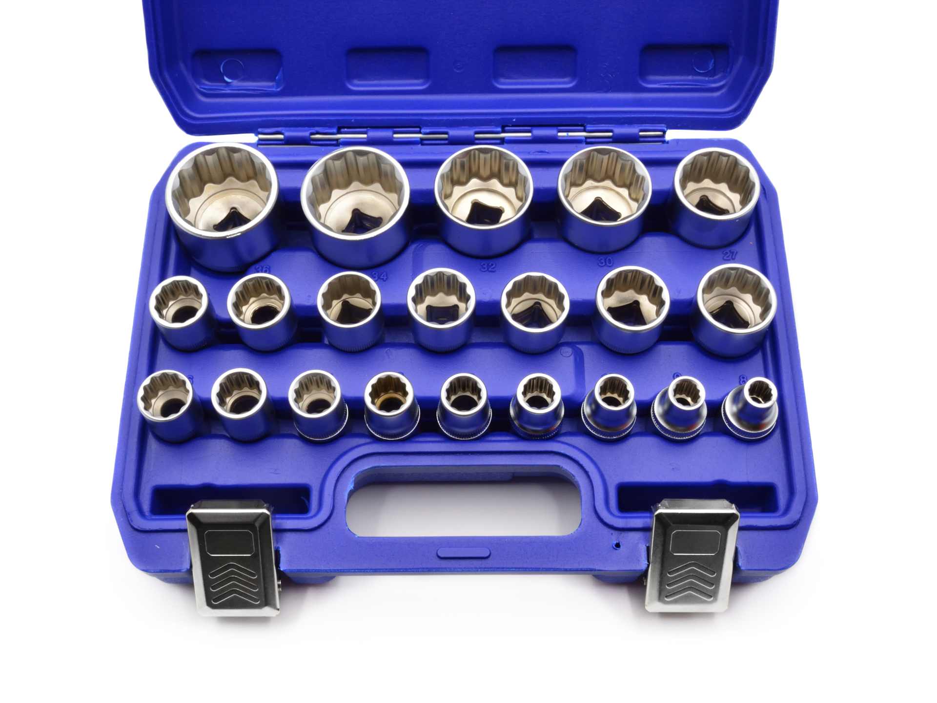 Καρυδακια 1/2" Πολυγωνα Gear Lock 8-36Mm Σετ 21Τμχ