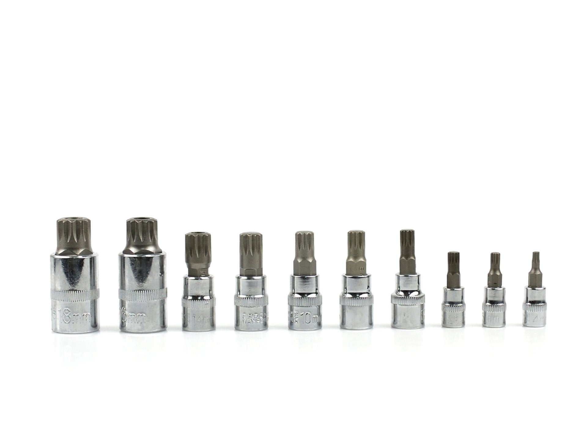 Καρυδακια Xzn 1/2" 1/4" Σετ 10Τμχ