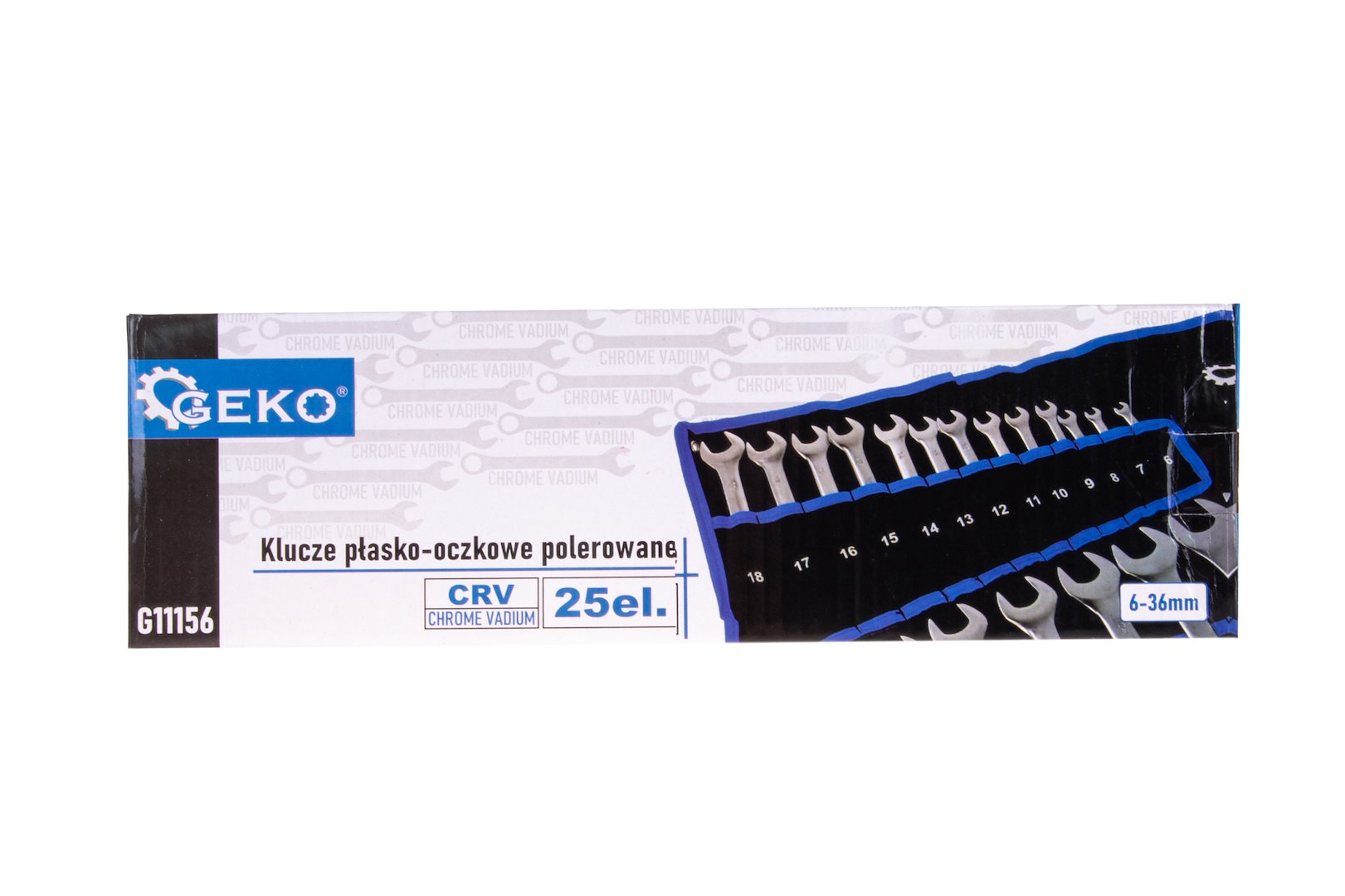 Σετ Γερμανοπολύγωνα Κλειδιά CrV 6-36mm 25Τμχ GEKO