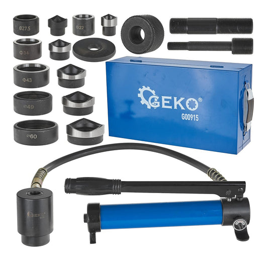 Σετ Υδραυλικησ Πρεσασ Διατρησησ 22-60Mm 10T Geko