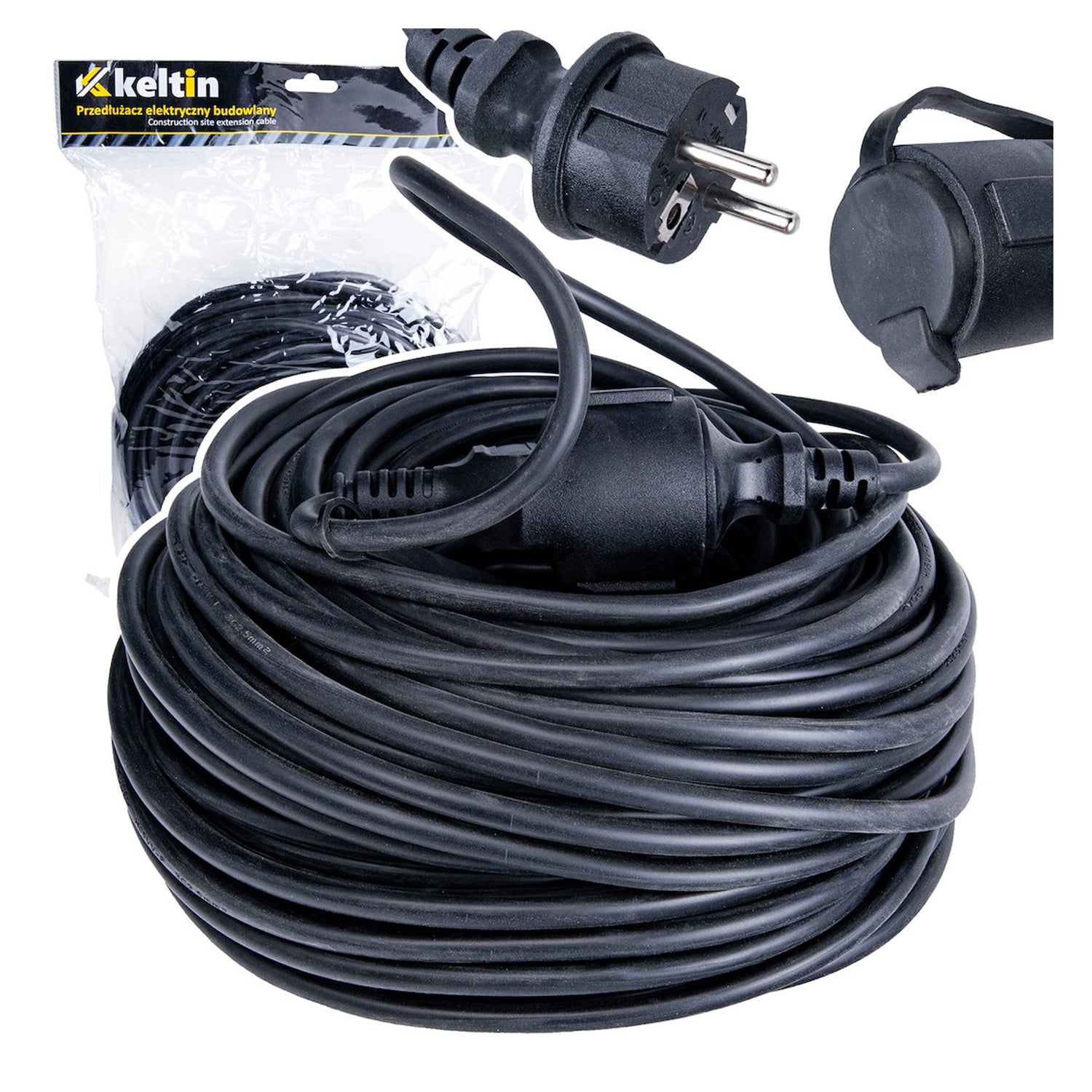 Μπαλαντέζα Προέκταση Καλωδίου 3x2.5mm² 40m IP44