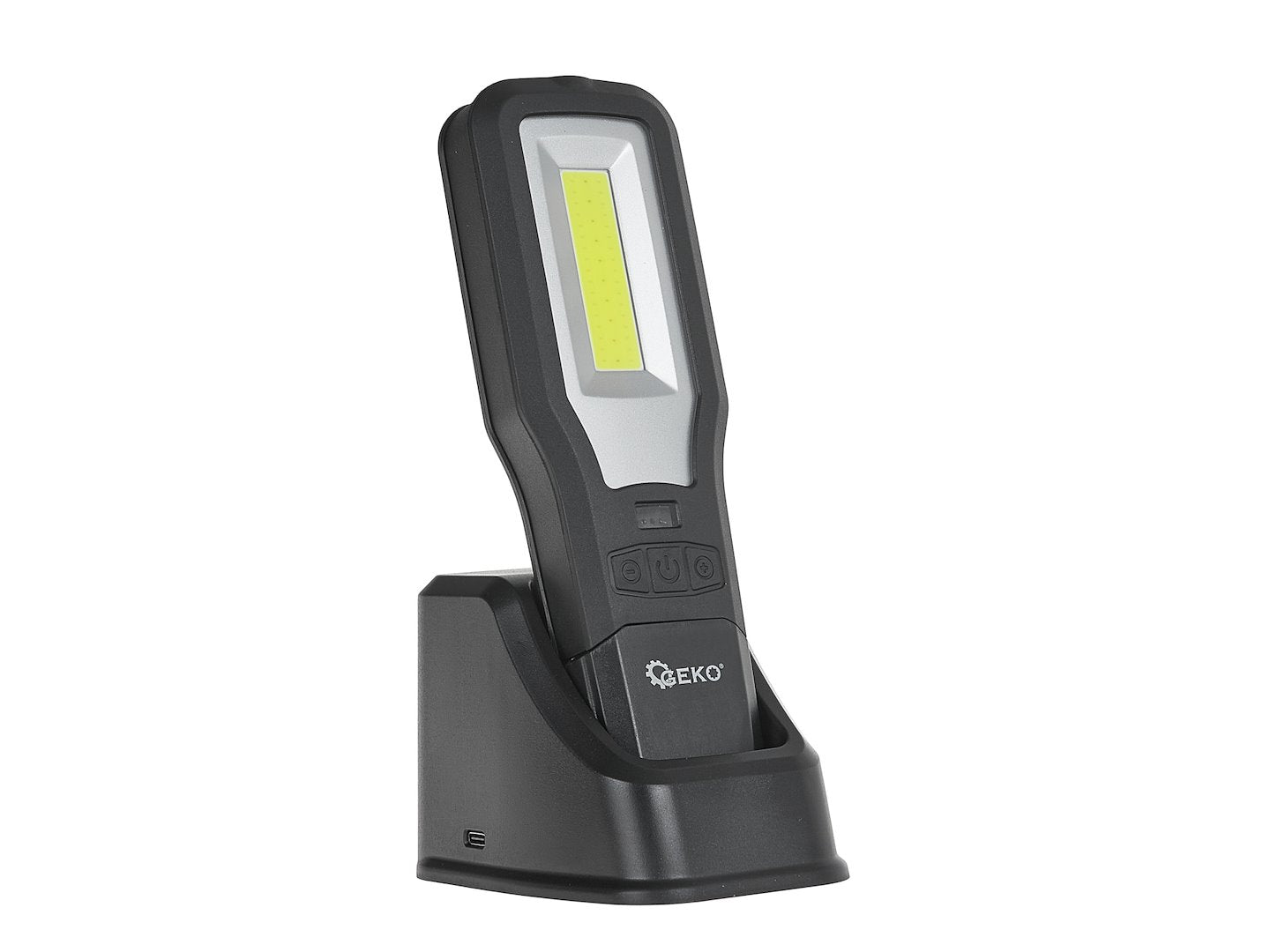 Φακός Συνεργείου Μπαταρίας Led Cob 10w+5w Επαναφορτιζόμενος Με Βάση 2000mAh 550lm IP54