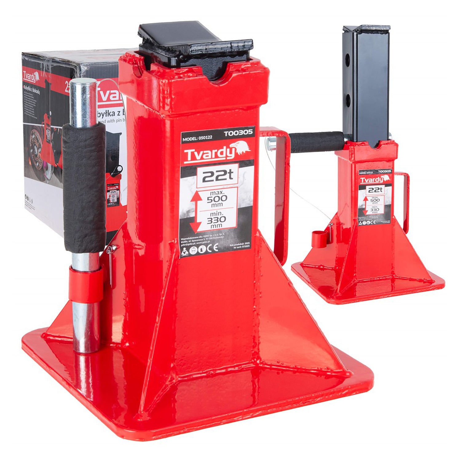 Σταντ Στερέωσης-Βάση Στήριξης 22T Ρυθμιζόμενη 330-500mm