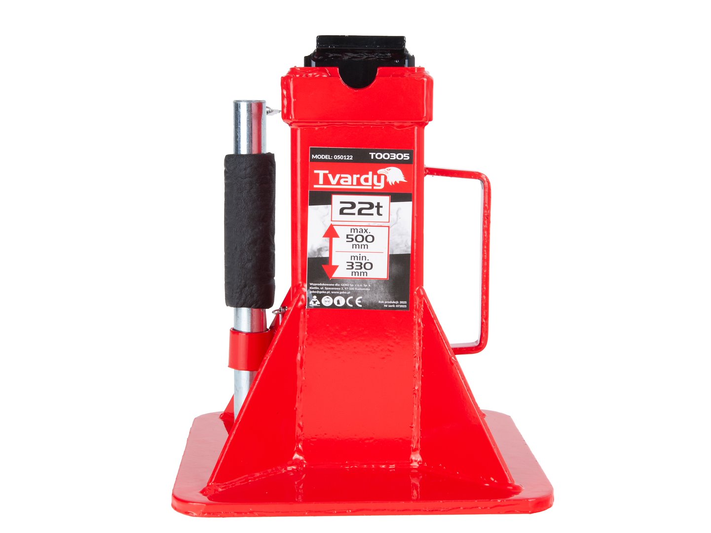 Σταντ Στερέωσης-Βάση Στήριξης 22T Ρυθμιζόμενη 330-500mm