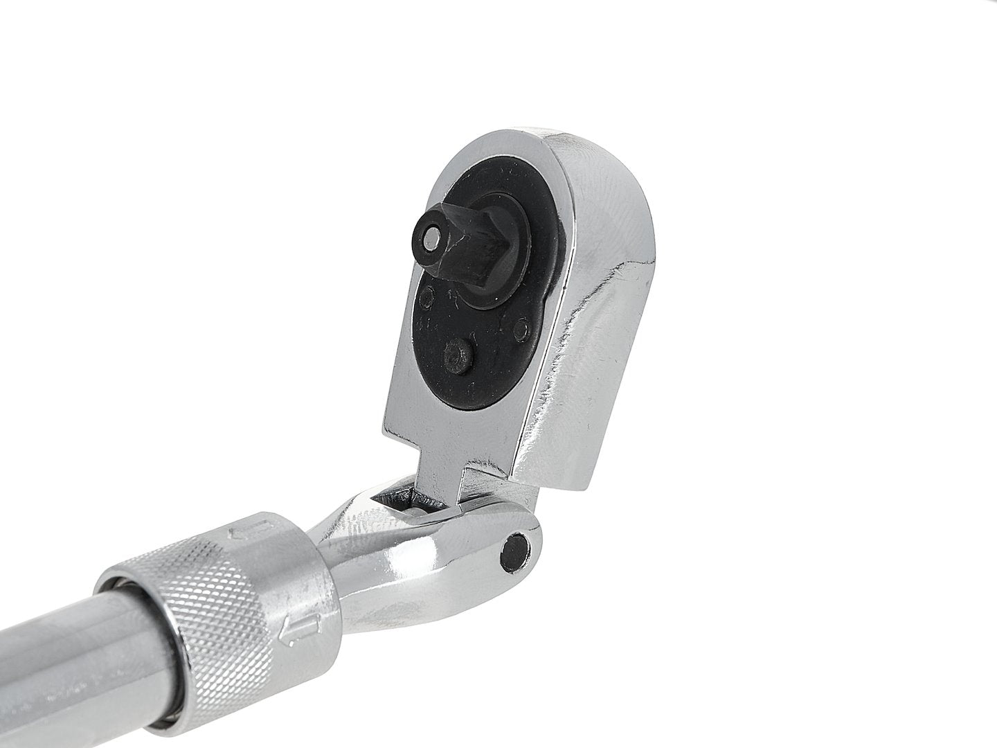 Kαστάνια 1/4" Με Ρυθμιζόμενη Τηλεσκοπική Λαβή 210-278mm Και Αρθρωτή Κεφαλή 72T CRV