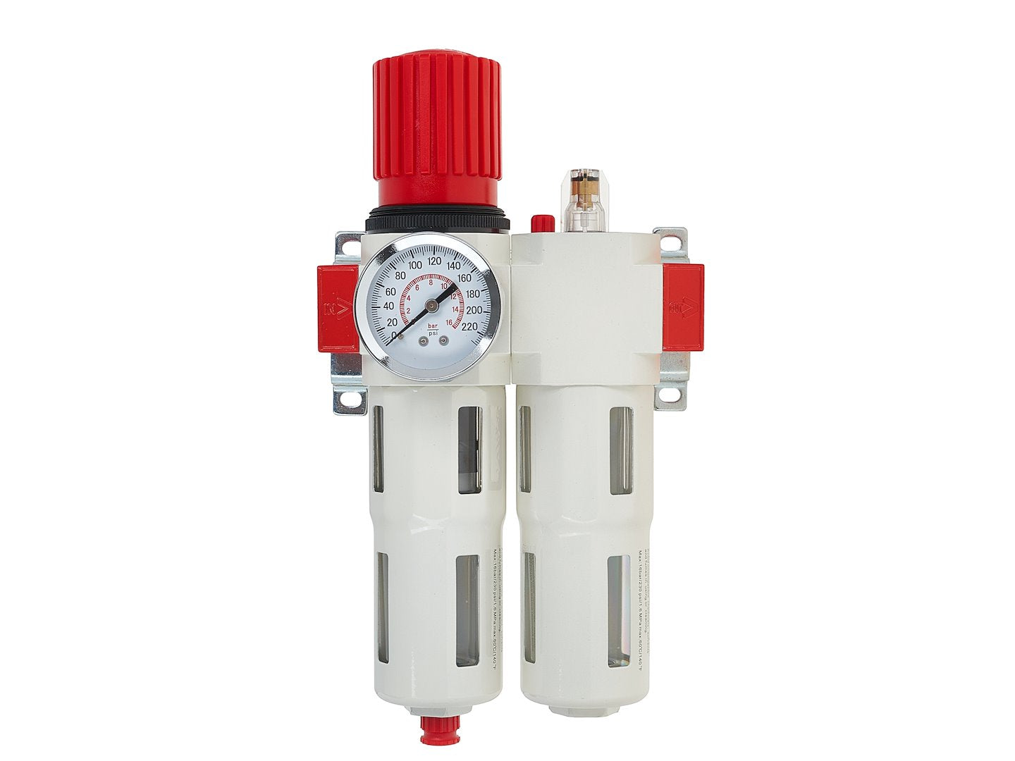 Φίλτρο Νερού Και Λιπαντήρας Με Ρυθμιστή Πίεσης 1/2" VARDY