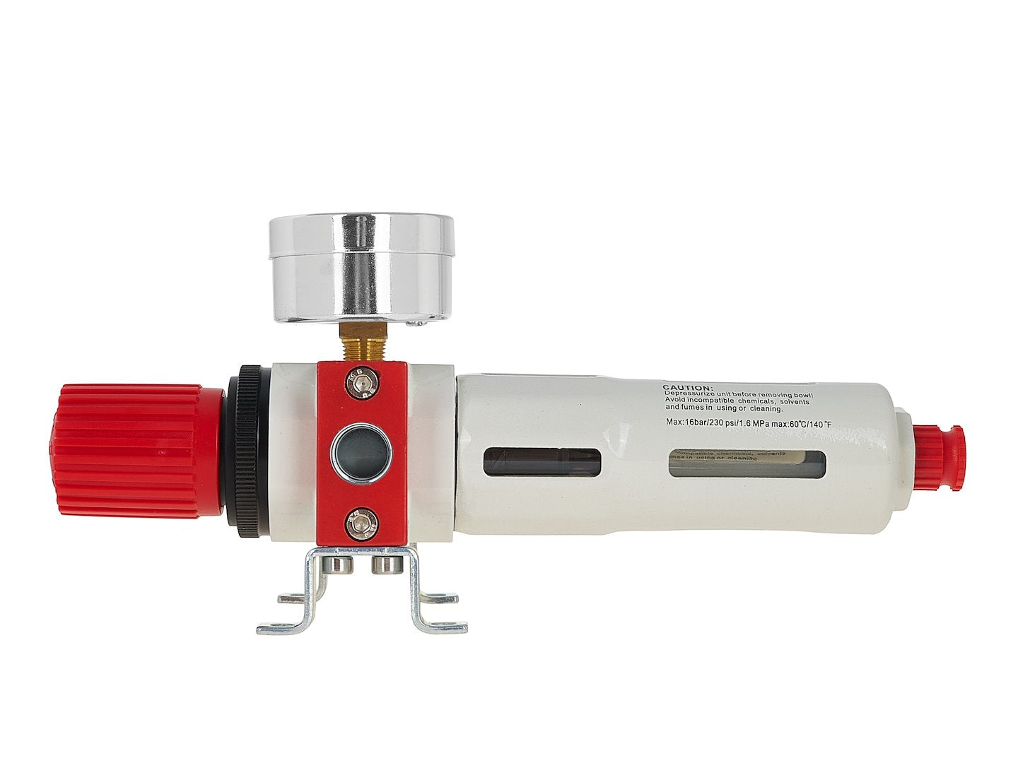 Φίλτρο Νερού Και Λιπαντήρας Με Ρυθμιστή Πίεσης 1/4" TVARDY