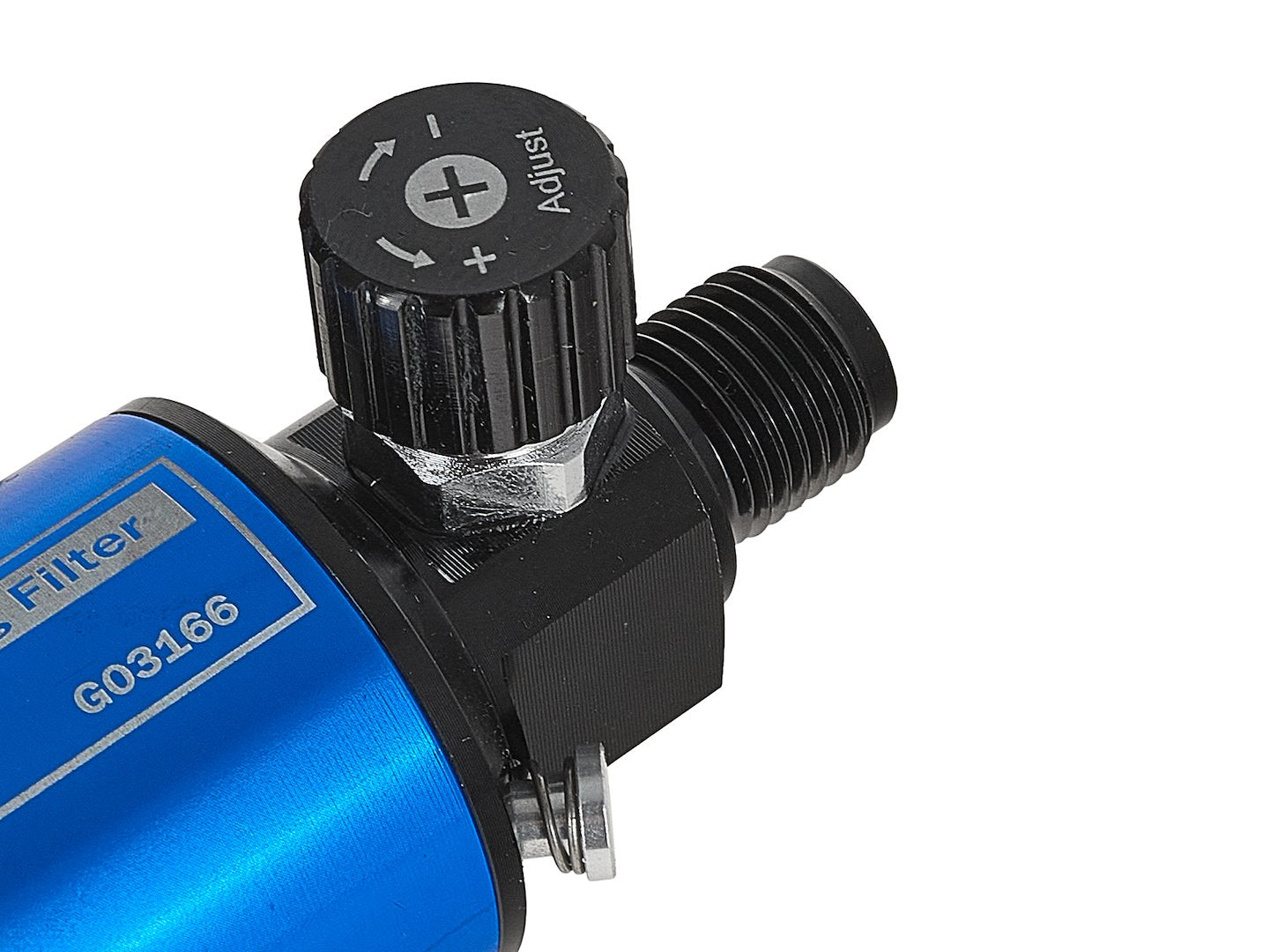 Ρυθμιστής Πίεσης Αέρα Πιστολιών Βαφης Με Μανόμετρο 1/4"