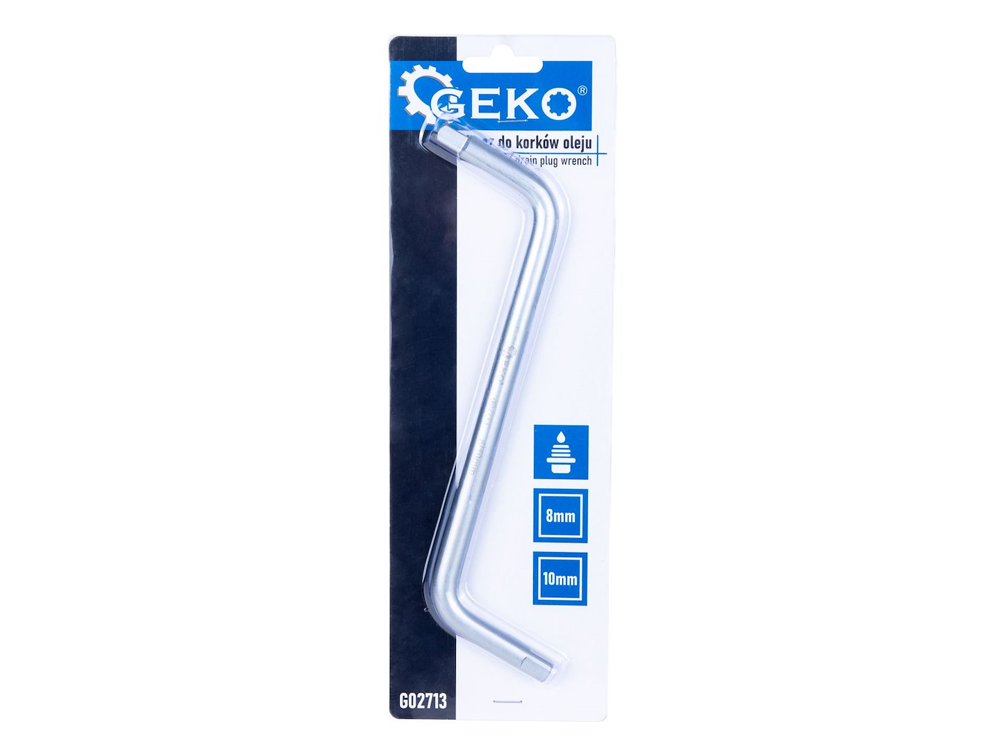 Κλείδι Για Τάπα Κάρτερ Λαδιού 8x10mm GEKO