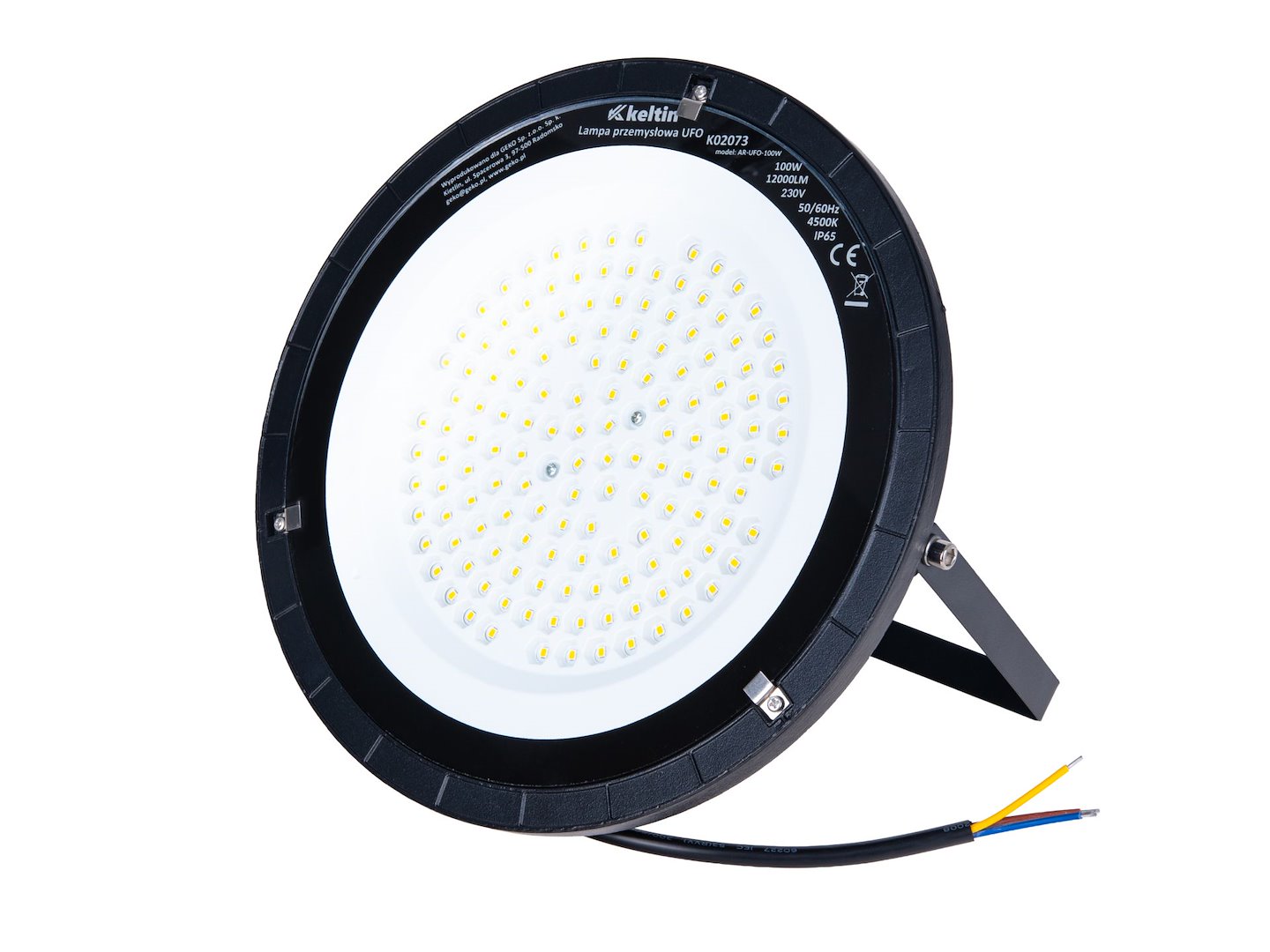 Βιομηχανική Λάμπα Led Highbay 100w 12000Lm 4500K IP65 KELTIN