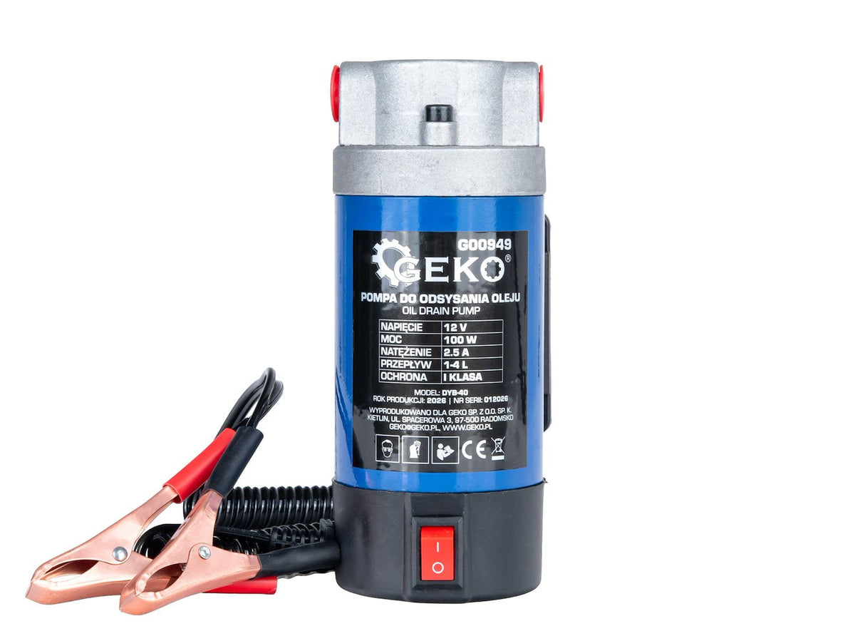 Ηλεκτρική Αντλία Μεταφοράς Λαδιού 12V GEKO