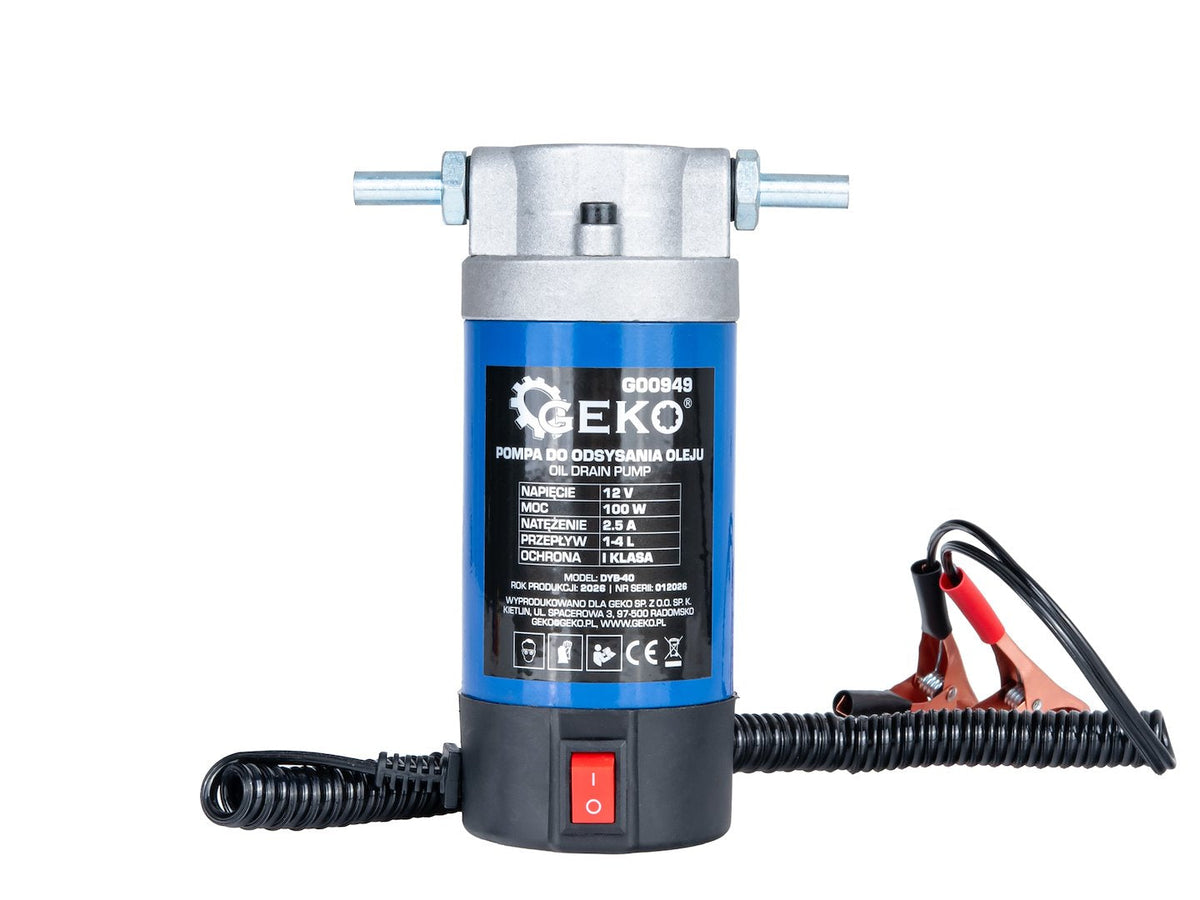 Ηλεκτρική Αντλία Μεταφοράς Λαδιού 12V GEKO