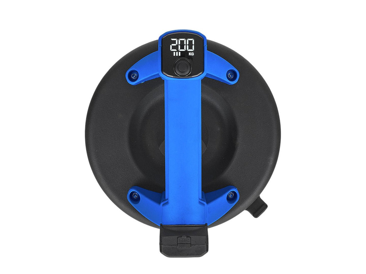 Επαναφορτιζόμενη Βεντούζα Ανύψωσης 210mm 3.7V 4.0Ah 200kg GEKO