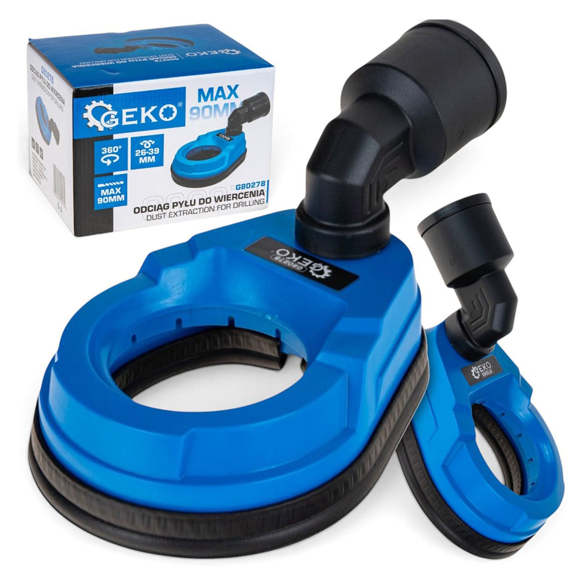 Συλλέκτης Σκόνης Για Τρυπάνι-Δράπανο 90mm GEKO