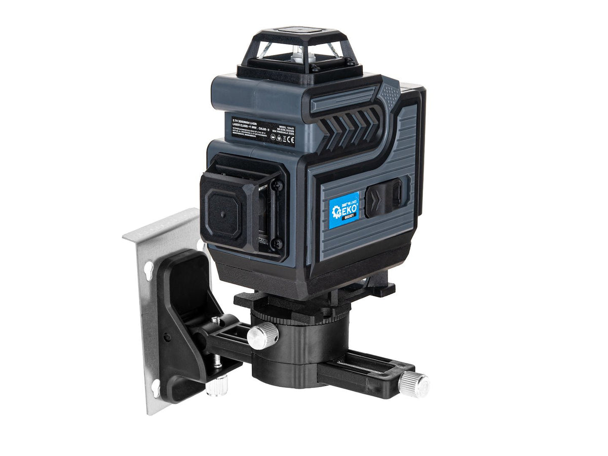 Αλφάδι Laser 360 Μοιρών 4D Με 2 Μπαταρίες Και Τρίποδο