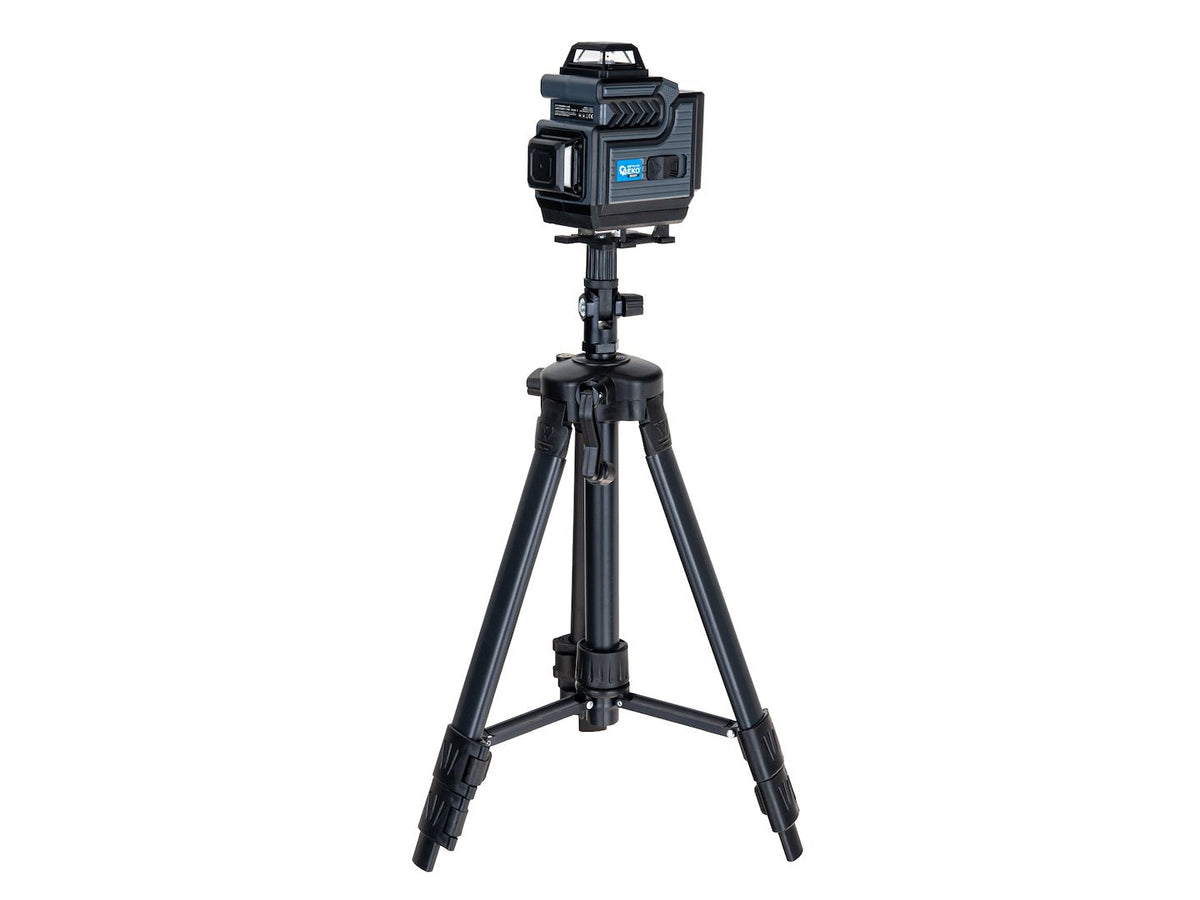 Αλφάδι Laser 360 Μοιρών 4D Με 2 Μπαταρίες Και Τρίποδο