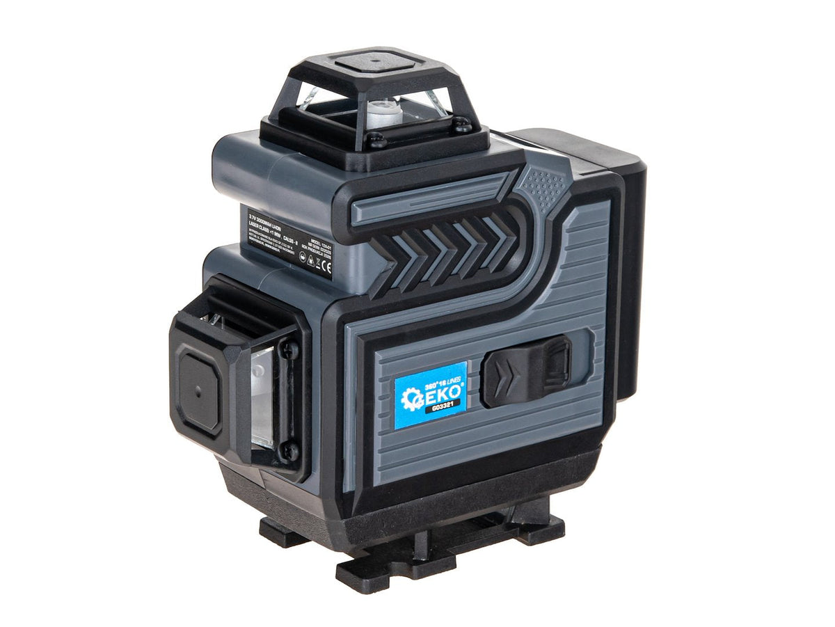 Αλφάδι Laser 360 Μοιρών 4D Με 2 Μπαταρίες Και Τρίποδο