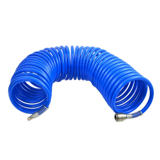 Σπιράλ Σωλήνας Αέρος Με Ταχυσυνδέσμους 8x12mm 20m