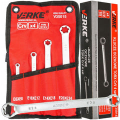 Σετ Κλειδιά Πολύγωνα Ίσια Torx E6-E24