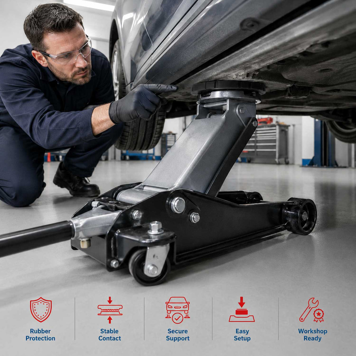 Τάκος Ελαστικός Ανυψωτικού Γρύλου GEBO TOOLS