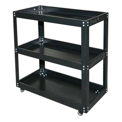 Εργαλειοφόρος Τροχηλάτος με 3 Ράφια 750x700x360mm