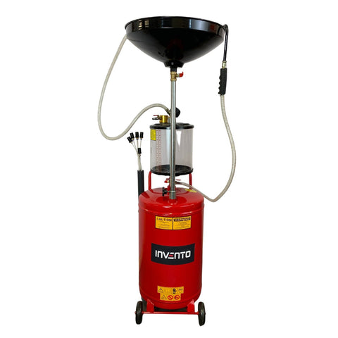 Λαδιέρα Αέρος Με Αναρρόφηση 80L INVENTO