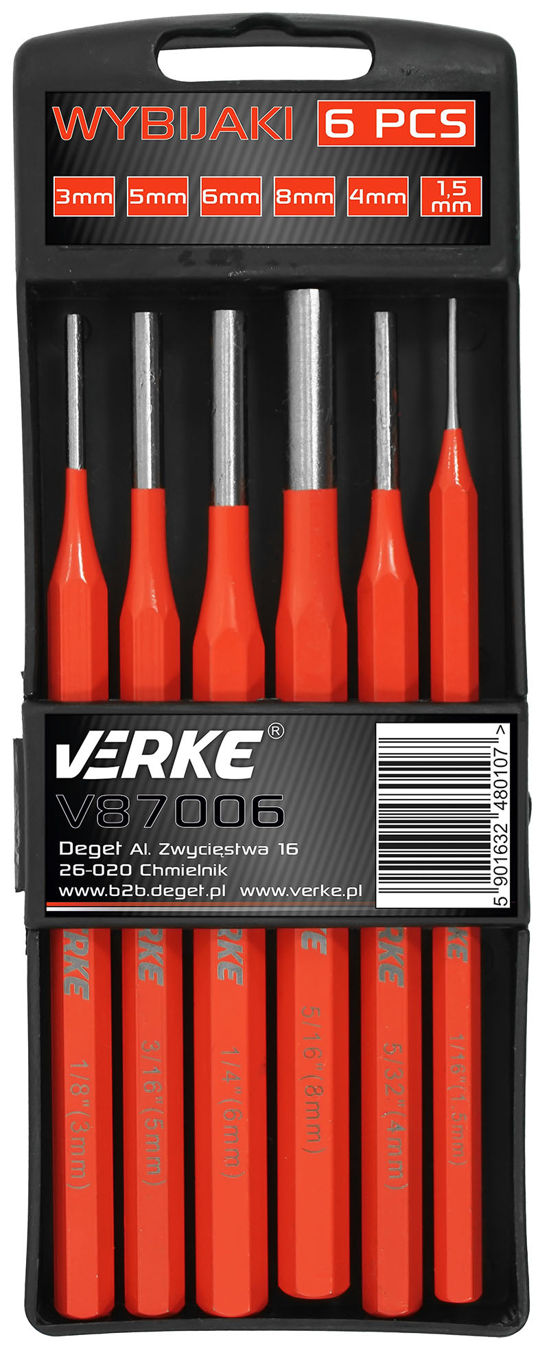 Σετ Ζουμπάδες 6Τμχ VERKE