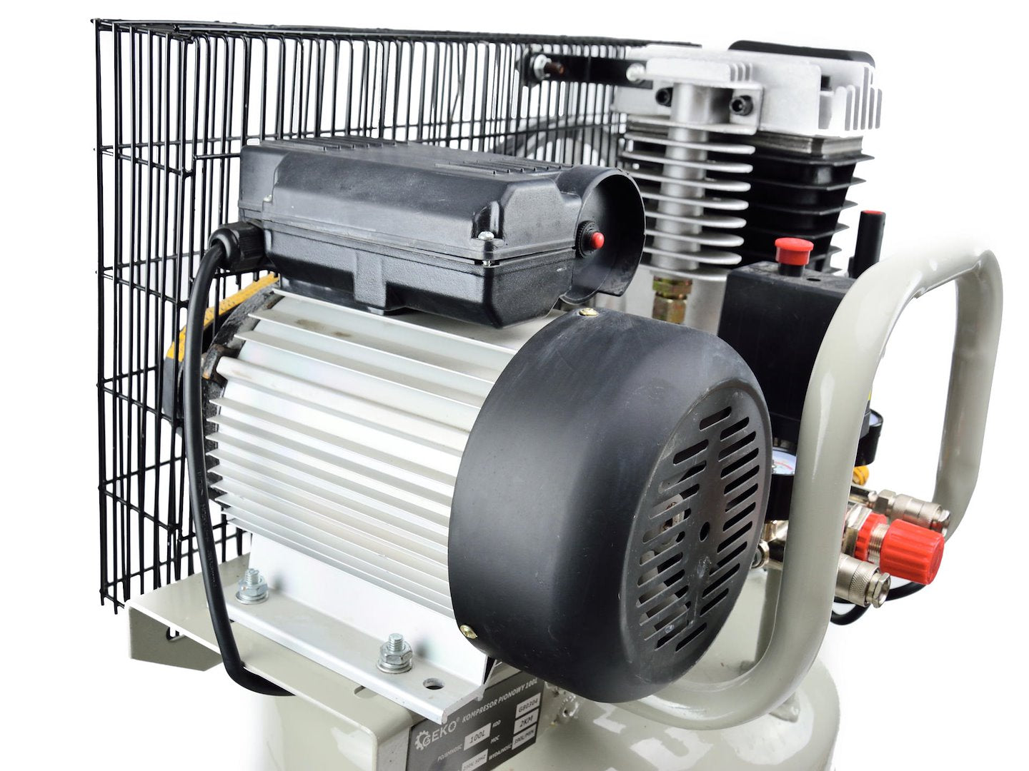 Κάθετος Αεροσυμπιέστης 100L 390L/Min 220V GEKO