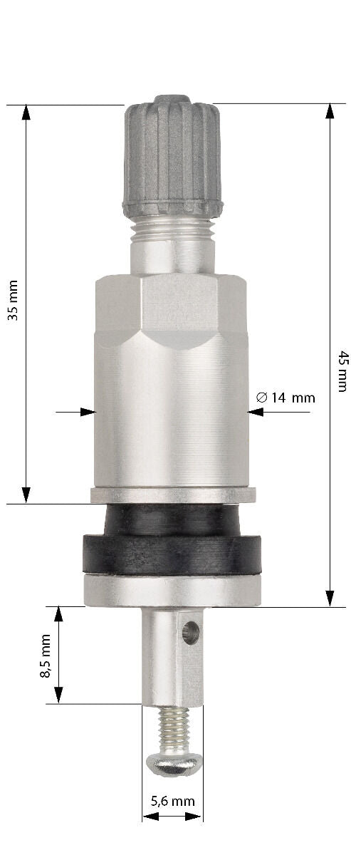 Βαλβίδα Μεταλλική Για Αισθητήρα TPMS