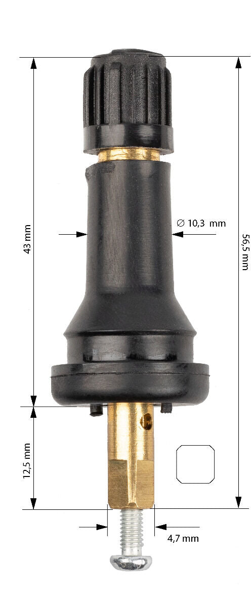 Μεταλλική Βαλβίδα Για Αισθητήρα TPMS 562-3906