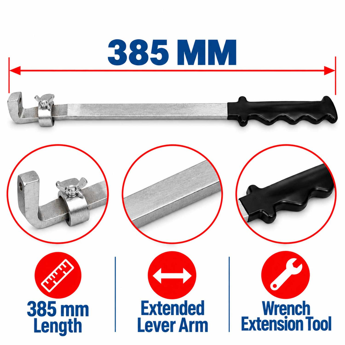 Προέκταση Πολύγωνο Βαρέως Τύπου 385mm GEBO TOOLS