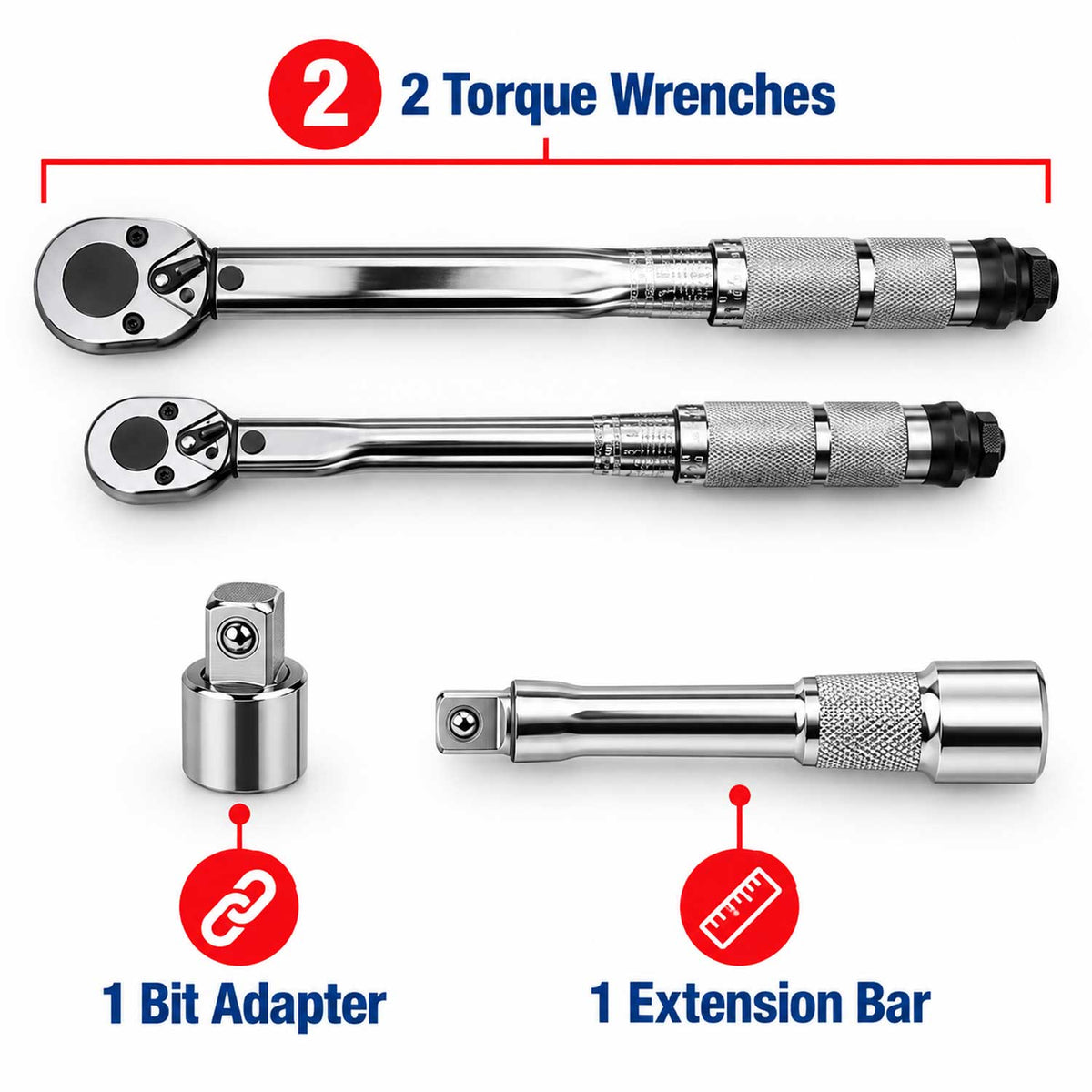 Σετ Δυναμόκλειδα 2-210Nm GEBO TOOLS