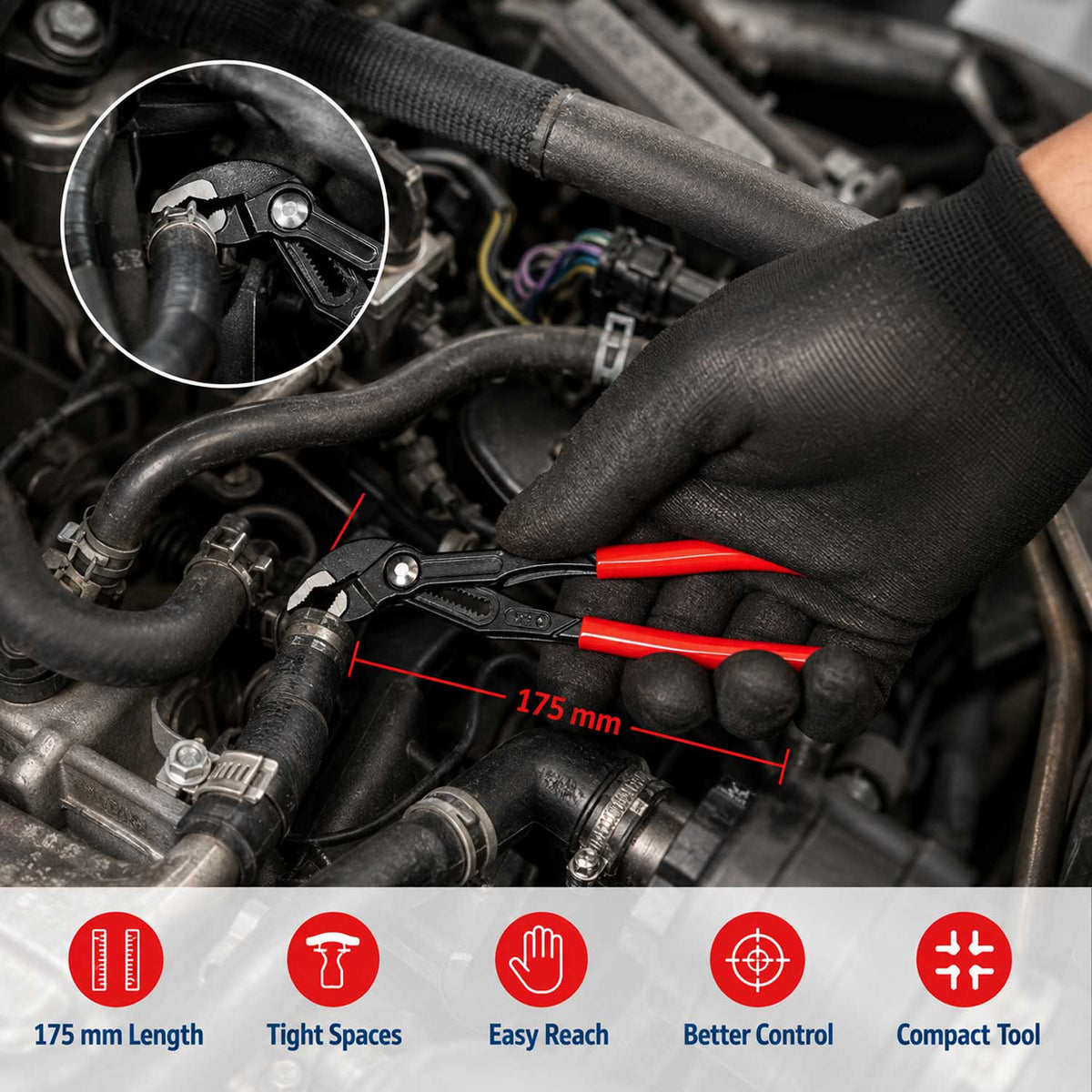 Σετ Γκαζοτανάλιες 3Τμχ GEBO TOOLS