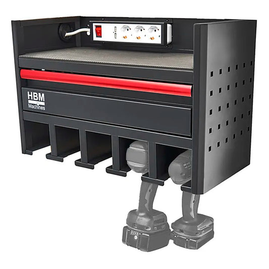 Oργανωτής-Ντουλάπα Ηλεκτρικών Εργαλείων Μπαταρίας Και Εργαελείων Αέρος 1 Συρτάρι Πρίζα 220V