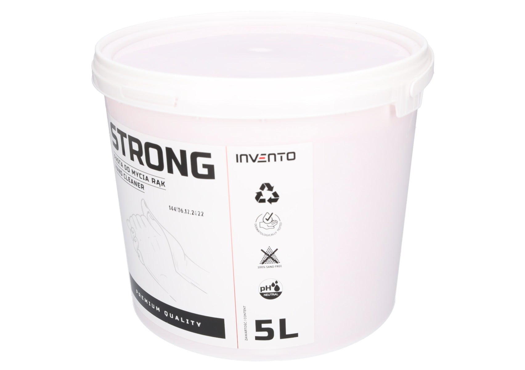 Πάστα Καθαρισμού Χεριών 5L STRONG INVENTO