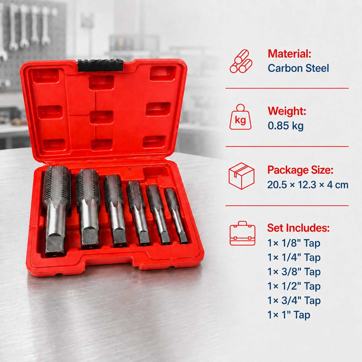 Σετ Κολαούζα 6Τμχ GEBO TOOLS
