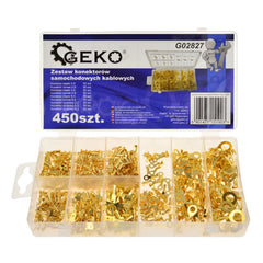 Σετ Ακροδέκτες Αυτοκινήτου 2.8-8.2mm 450Τμχ GEKO