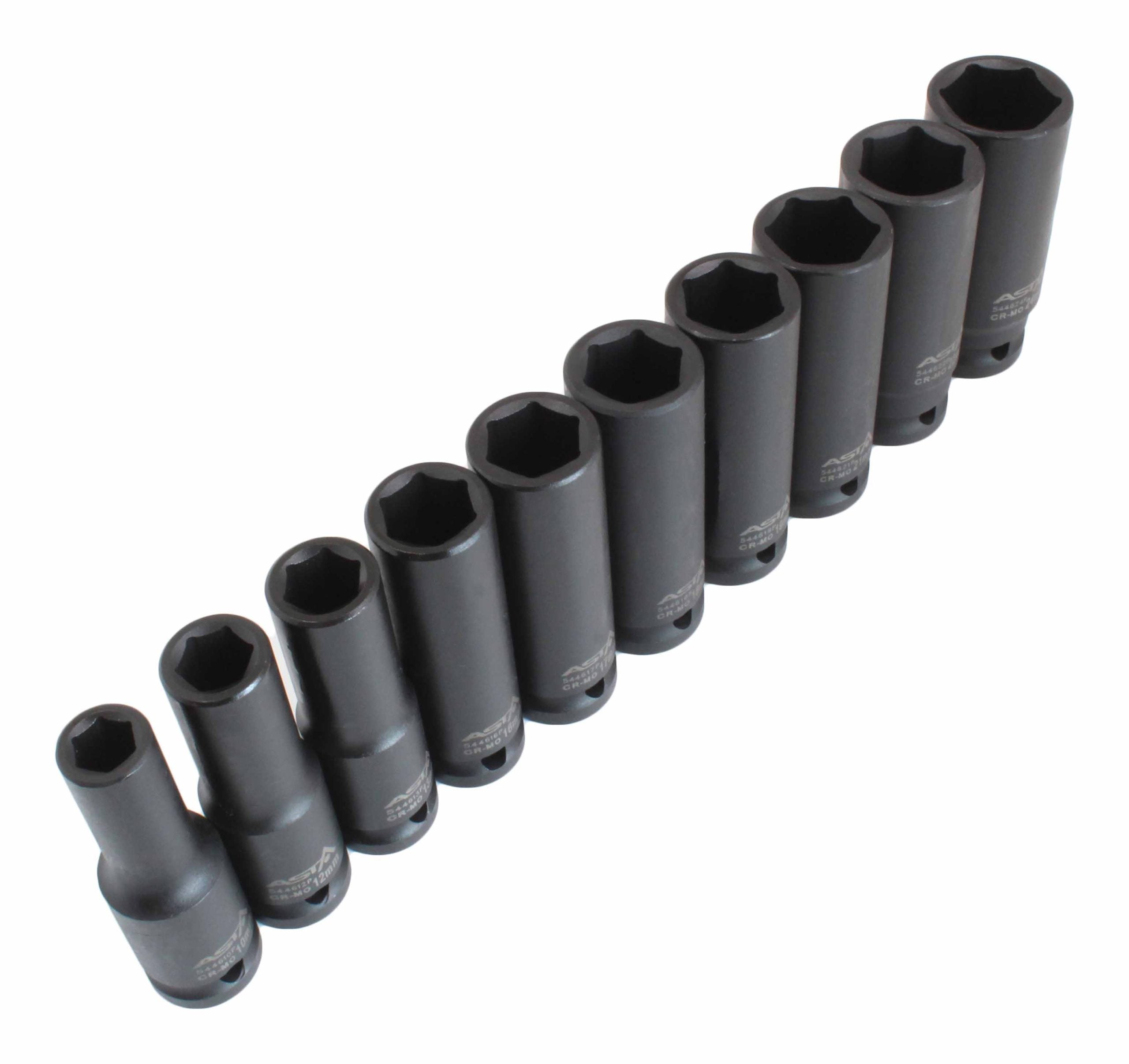 Σετ Καρυδάκια Κρουστικά 1/2¨ 10-24mm ASTA POLAND