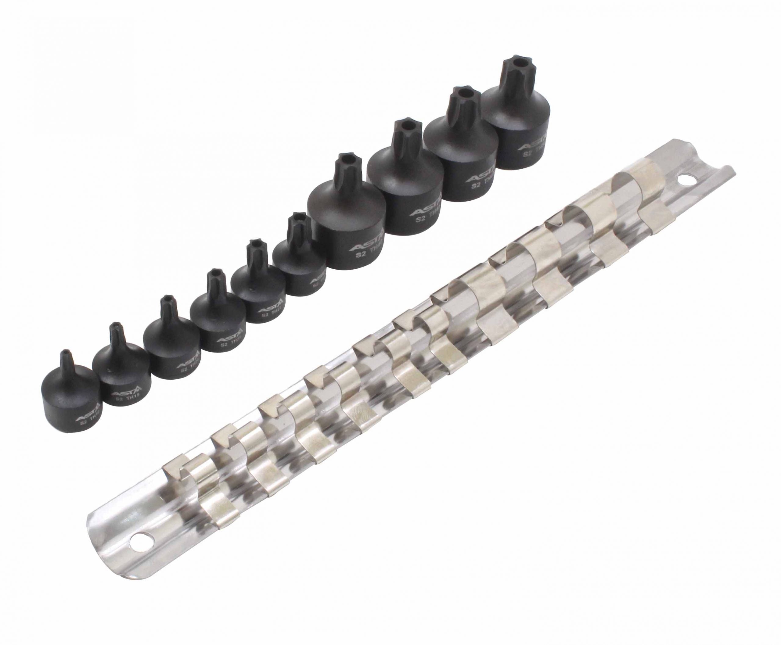 Σετ Μύτες Torx Κρουστικές 1/4" 3/8" Με Τρύπα