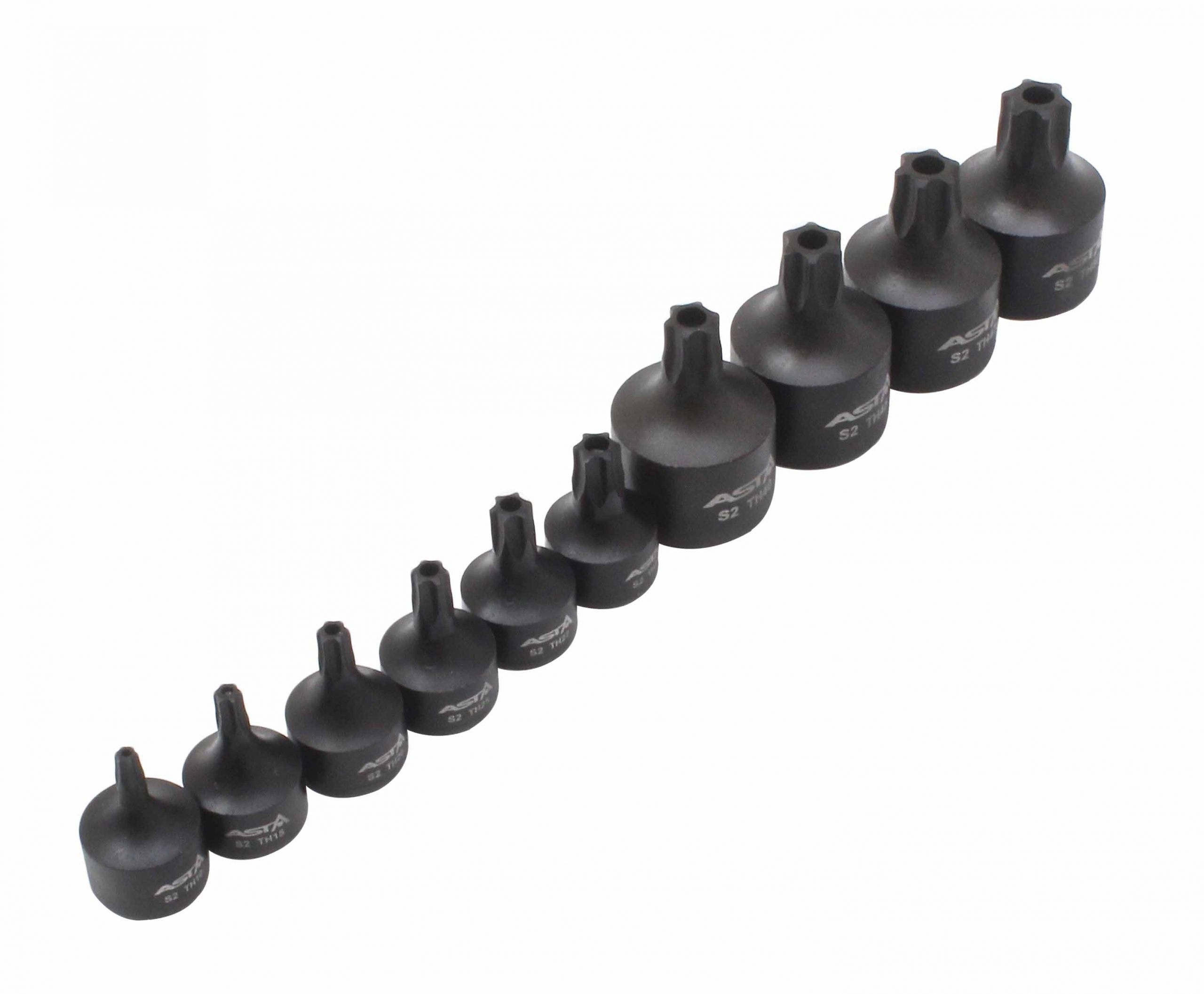 Σετ Μύτες Torx Κρουστικές 1/4" 3/8" Με Τρύπα