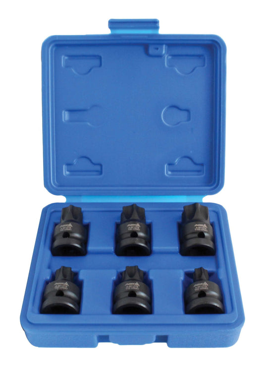 Σετ Κλειδιά Μύτες Torx Κρούσης 1/2 T55, T60, T70, T80, T90, T100