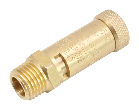 Βαλβίδα Ασφαλείας Για Αεροσυμπιεστή 1/4'' 12Bar