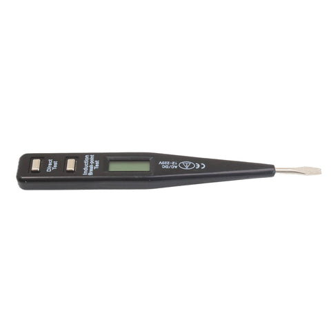 Δοκιμαστικό Τάσης LCD AC/DC 12-250V
