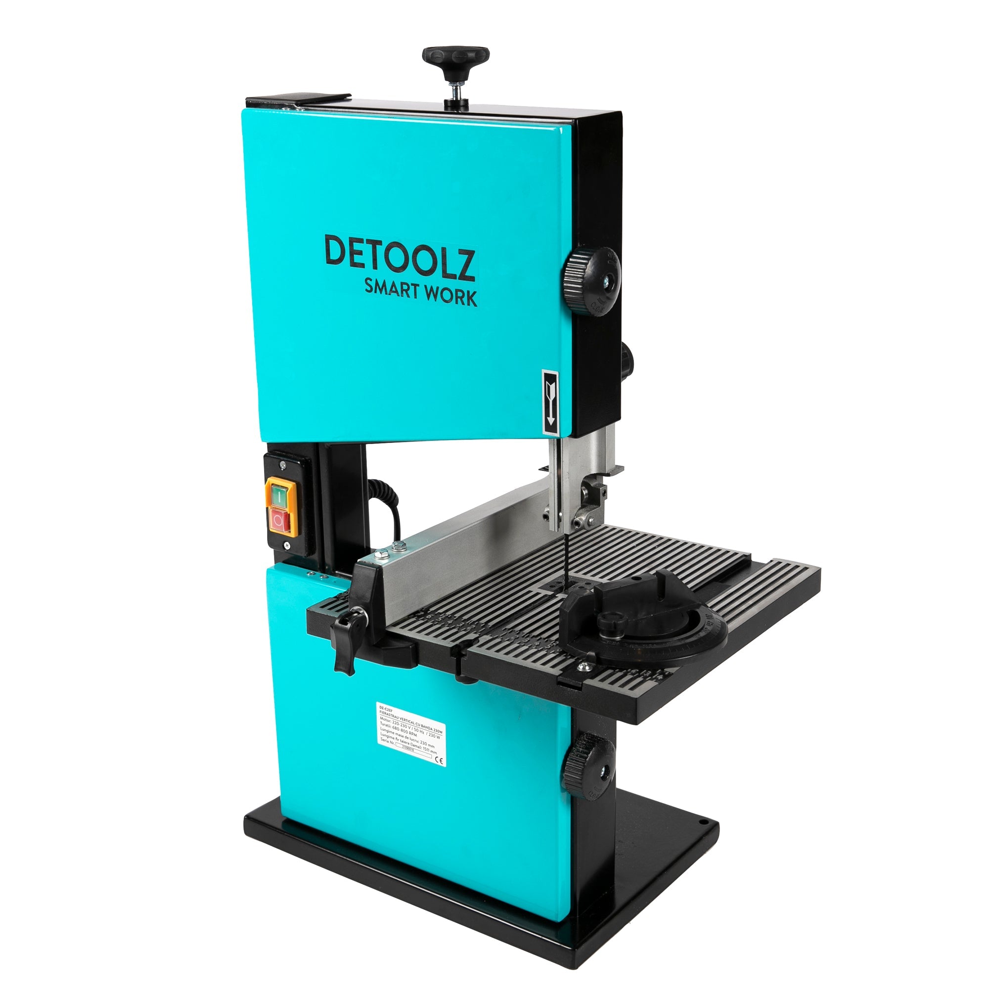 Κάθετο Πριόνι Ταινίας 230W 680Rpm Detoolz