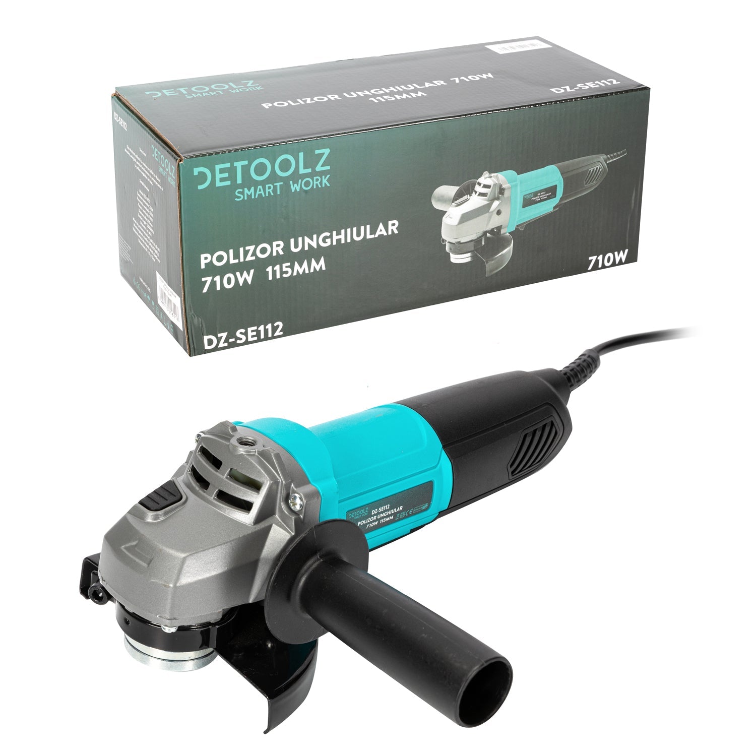 Γωνιακός Τροχός 115Mm 710W Detoolz