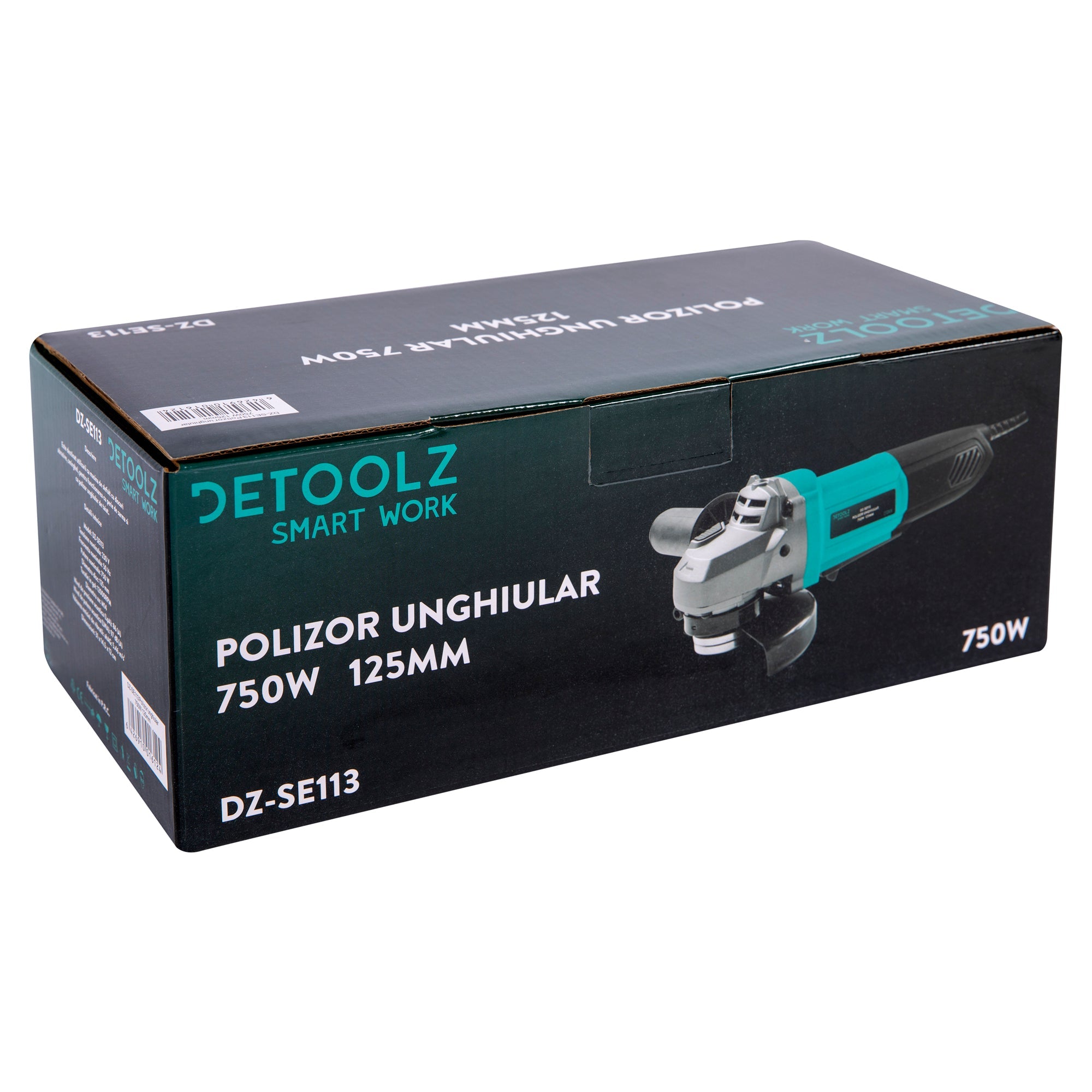 Γωνιακός Τροχός 750W 125Mm Detoolz