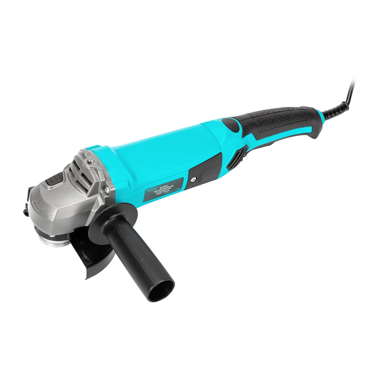 Γωνιακός Τροχός Με Μακριά Λαβή 1200W 125Mm Detoolz