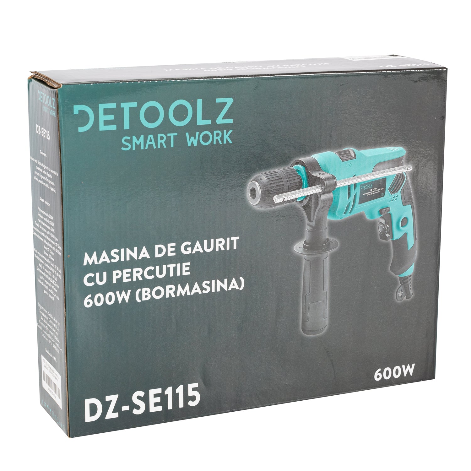 Δράπανο Με Κρούση 600W Detoolz